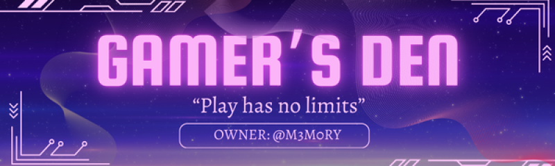 The Gamers Den - Pixilart
