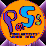 The pixel artists' social society of socializing picture