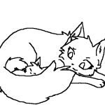 Cat, wolf, and dog bases picture