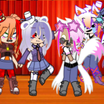 Gacha fnaf group picture