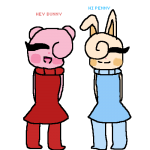 Piggy fan group picture