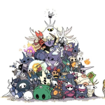 Hollow Knight fan group picture