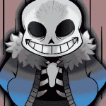 Undertale Fanart with Determined!Sans picture