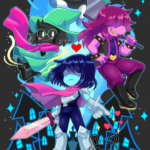 Deltarune Undertale fan club picture