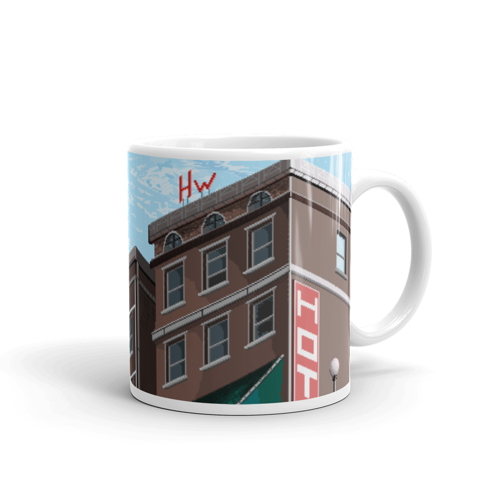 White Glossy Mug