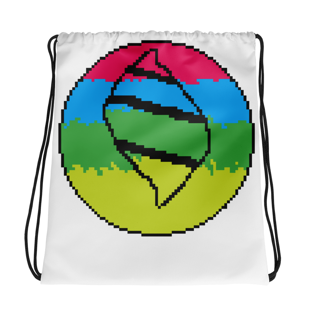 All-Over Drawstring Bag