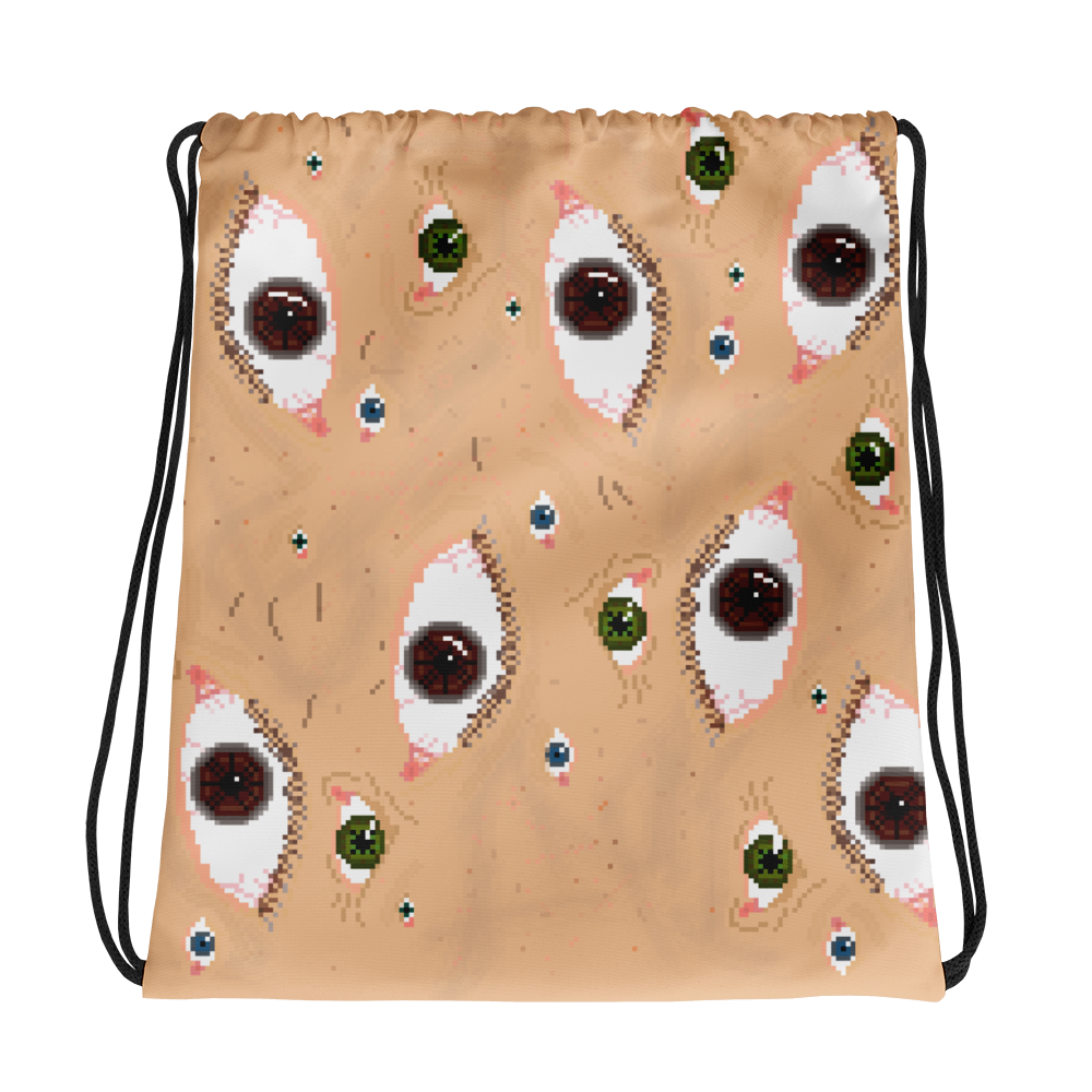 All-Over Drawstring Bag