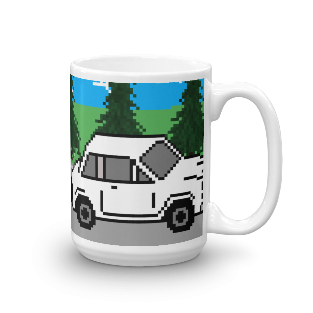 White Glossy Mug