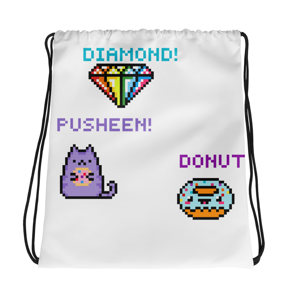 All-Over Drawstring Bag