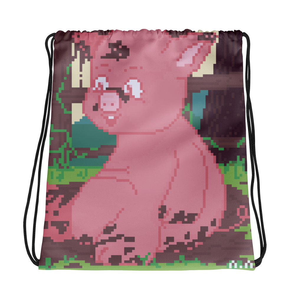 All-Over Drawstring Bag