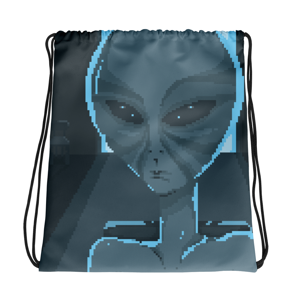 All-Over Drawstring Bag