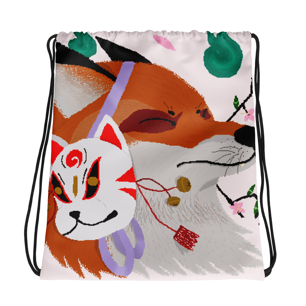 All-Over Drawstring Bag
