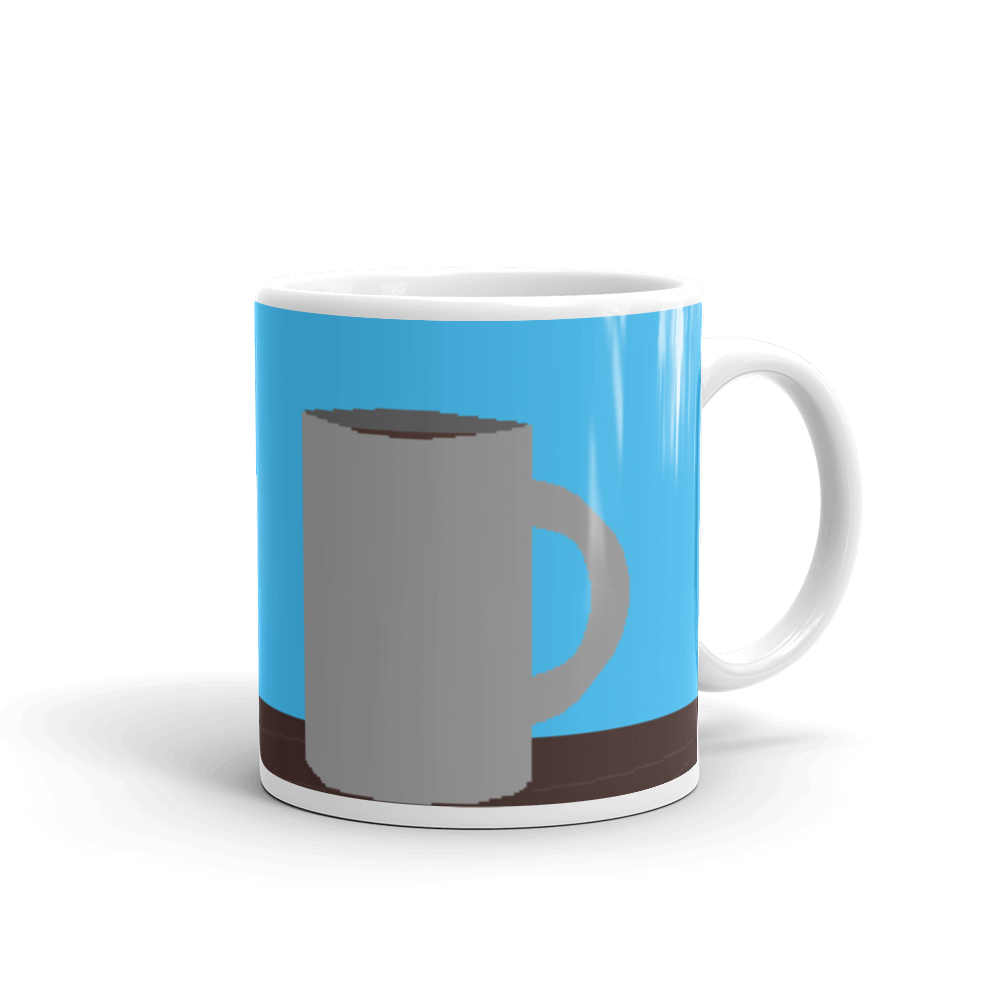 White Glossy Mug