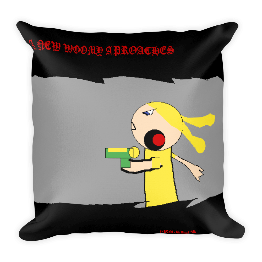 Square Pillow Case w/ stuffing