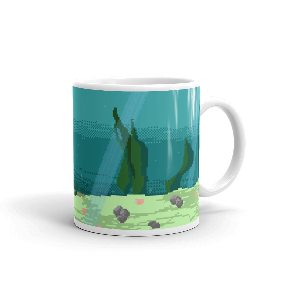 White Glossy Mug