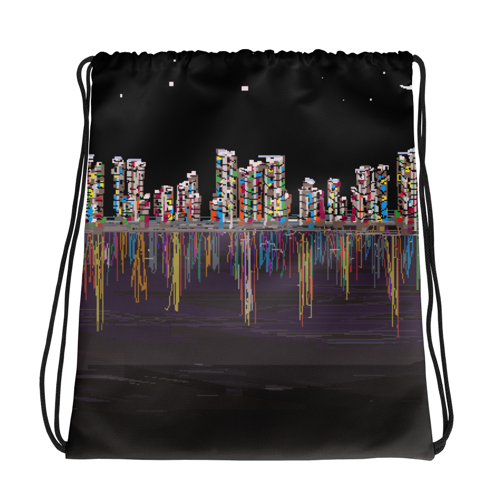 All-Over Drawstring Bag