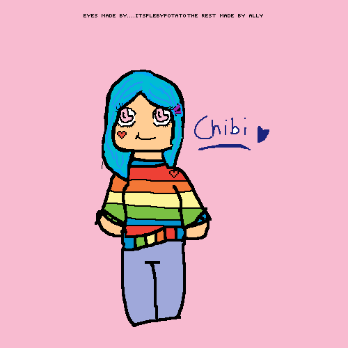Chibi girl  by Magical-Puff
