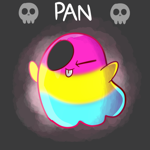 Pixilart - Pansexual Ghost uploaded by Kartoonist