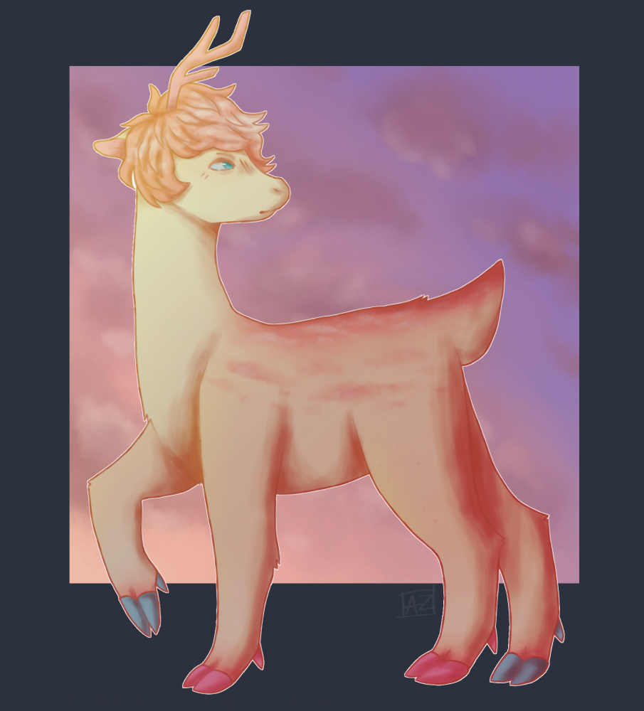 Cloud Deer by SinisterZTeddy