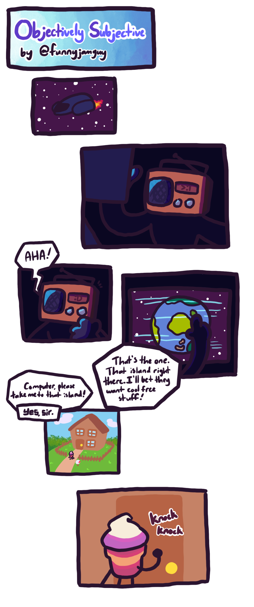 Episode 1 - Objectively Subjective - Pixilart Comics