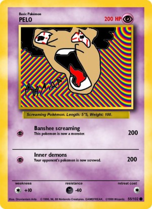 It's my own pokemon card!
